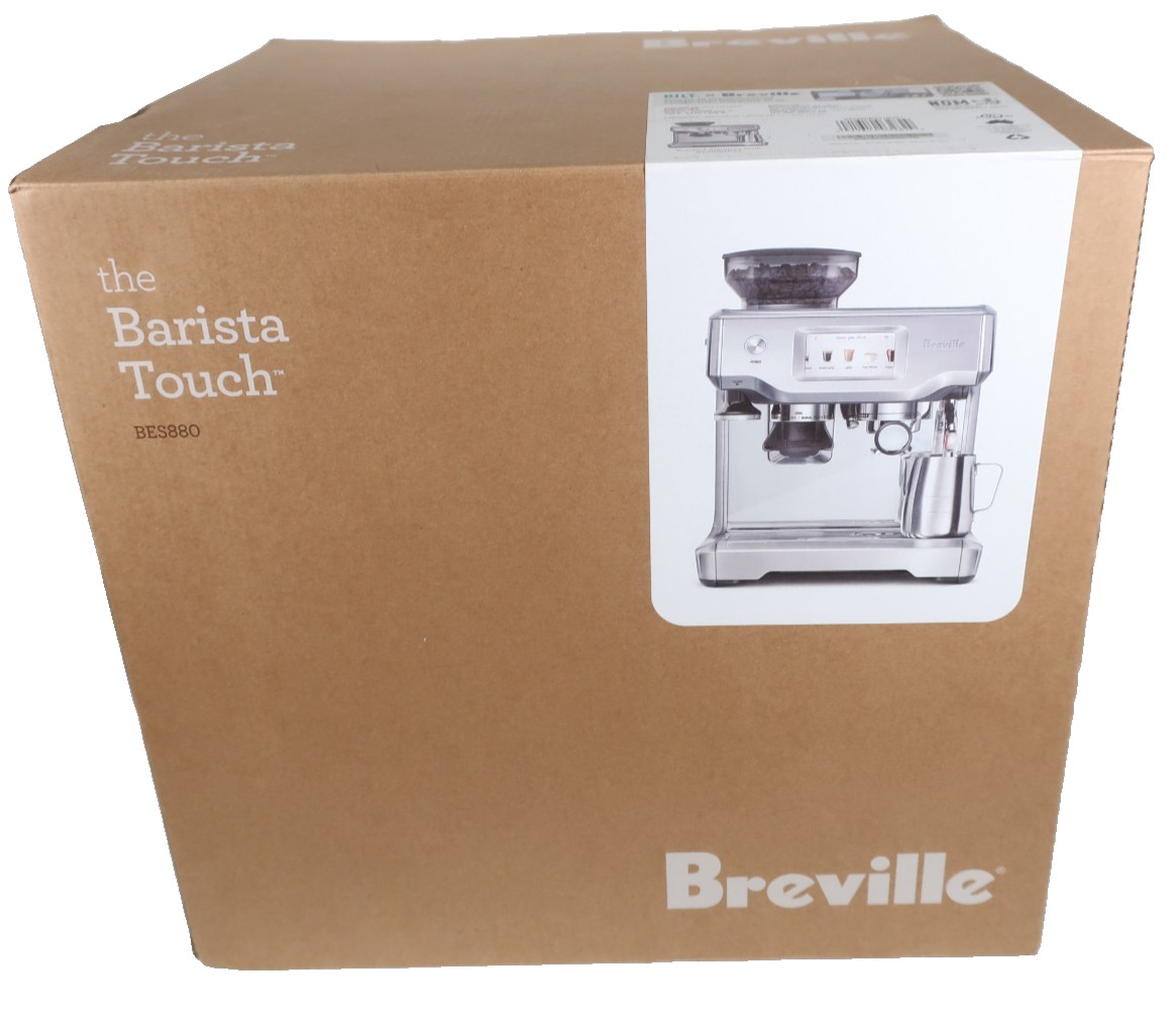 Breville The Barista Touch BES880 Espresso Machine Stainless Steel – BRAND NEW