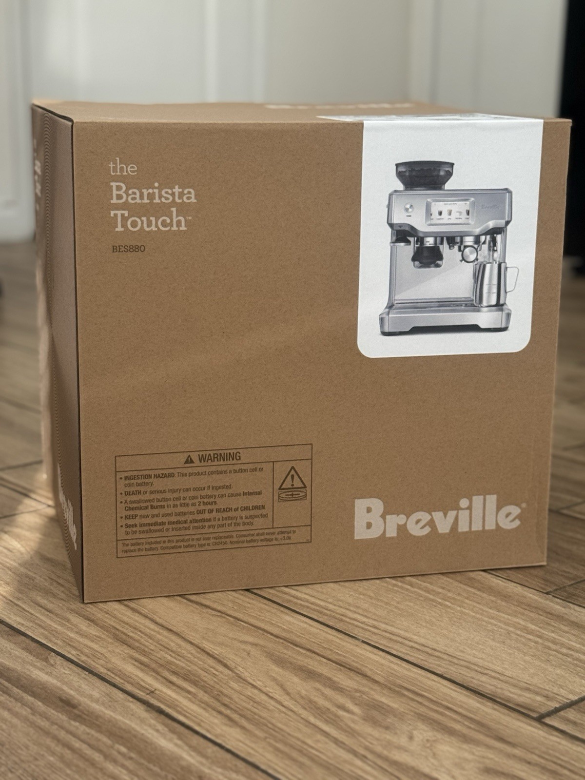 Breville the Barista Touch Espresso Machine Brushed Stainless Steel (BES880BSS)