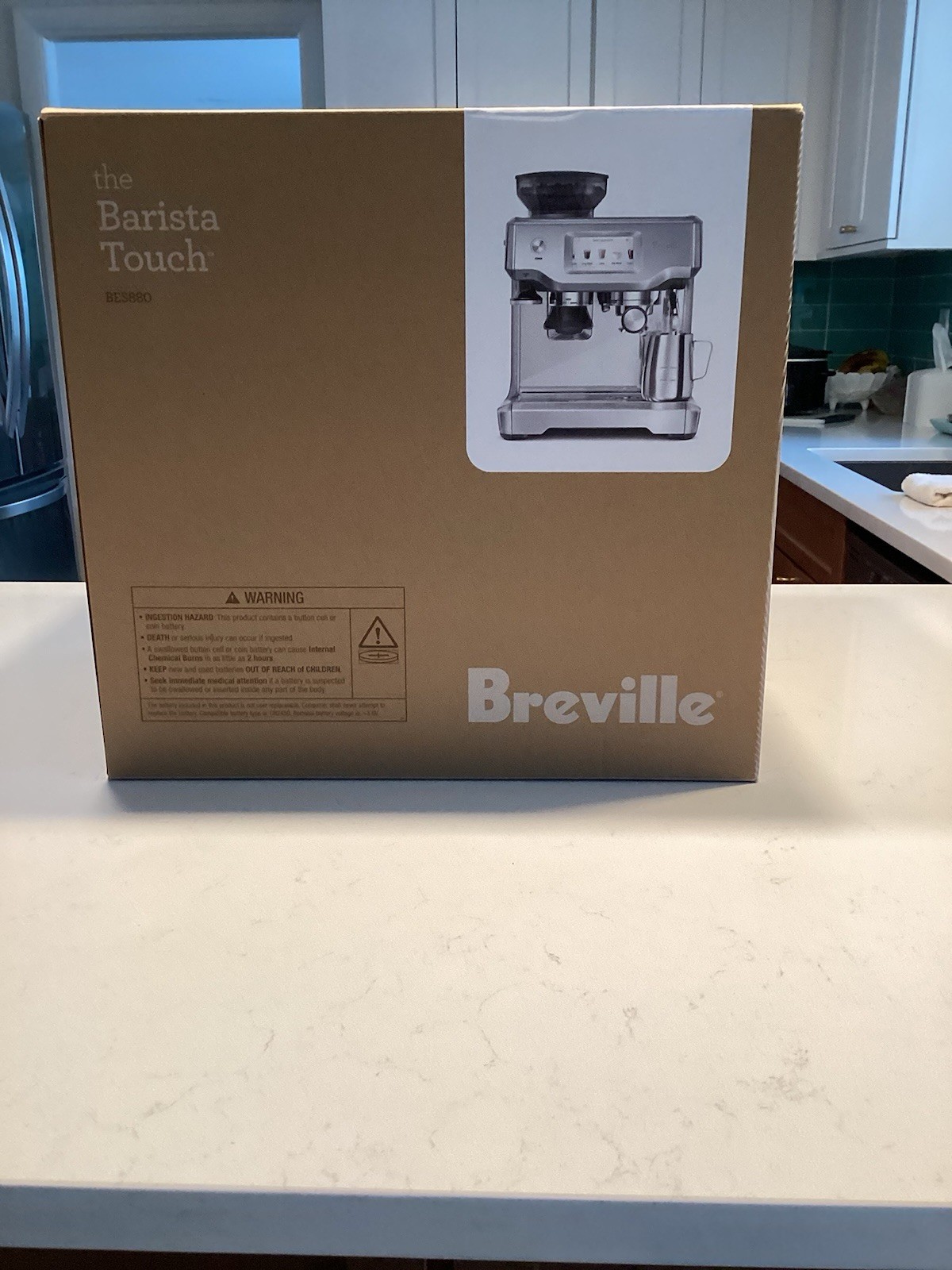 Breville the Barista Touch Espresso Machine Brushed Stainless Steel (BES880BSS)
