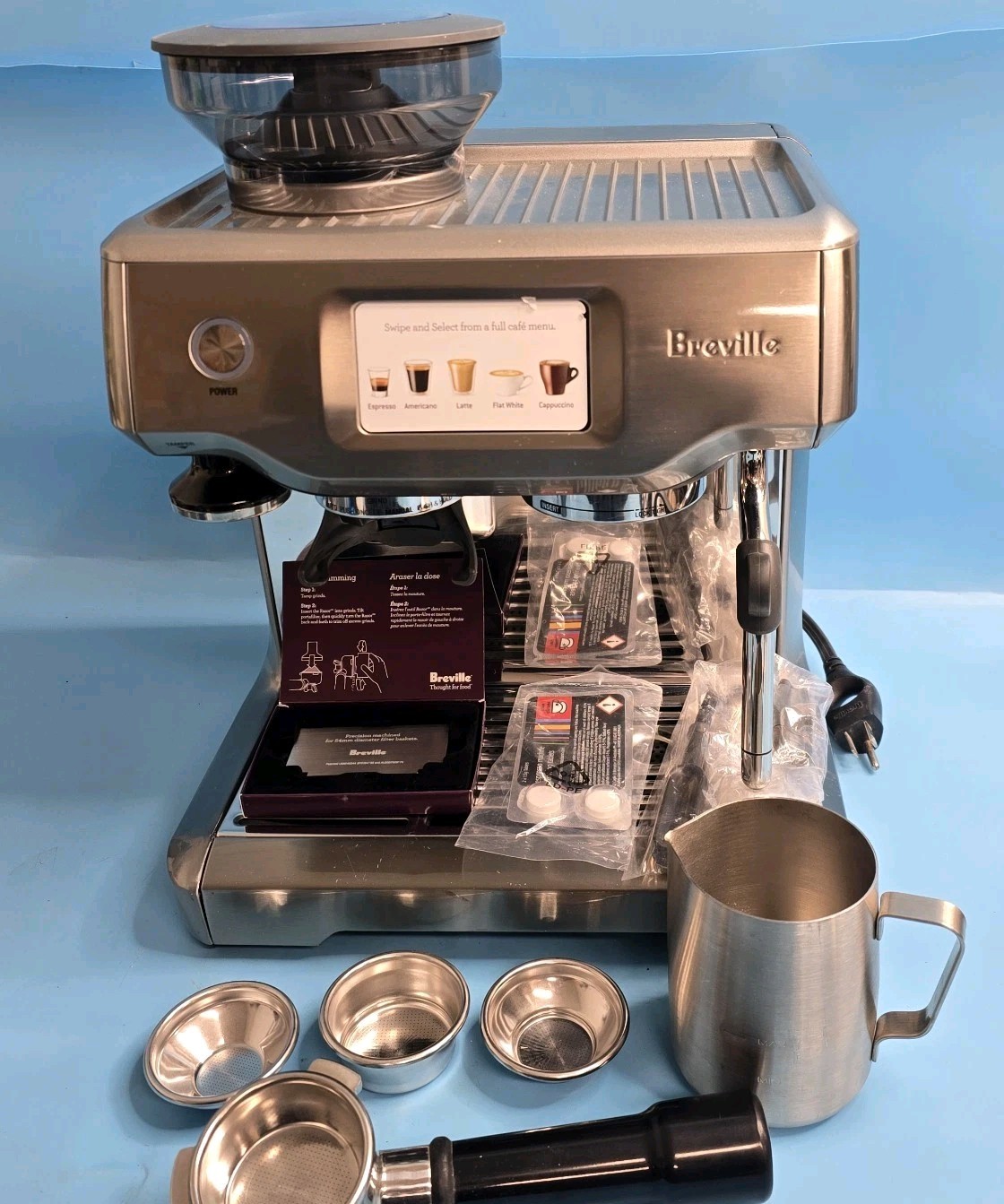 Breville the Barista Touch Espresso Machine - Brushed Stainless Steel...