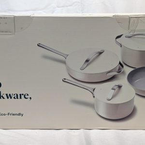 Caraway Home 12pc Cookware Box Set - Cream - NEW