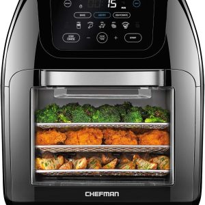 Chefman Multi-Functional Air Fryer 10L Black RJ38-10-RDO-V2-AM