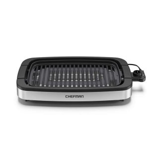 Chefman Smokeless Indoor Electric Grill with Temperature Control (Open Box)