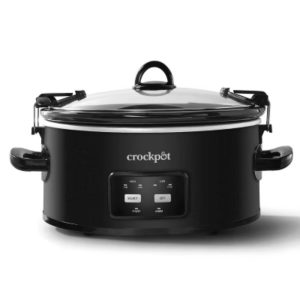 Crock-Pot 6qt Cook & Carry Slow Cooker - One Touch Programmable, Black