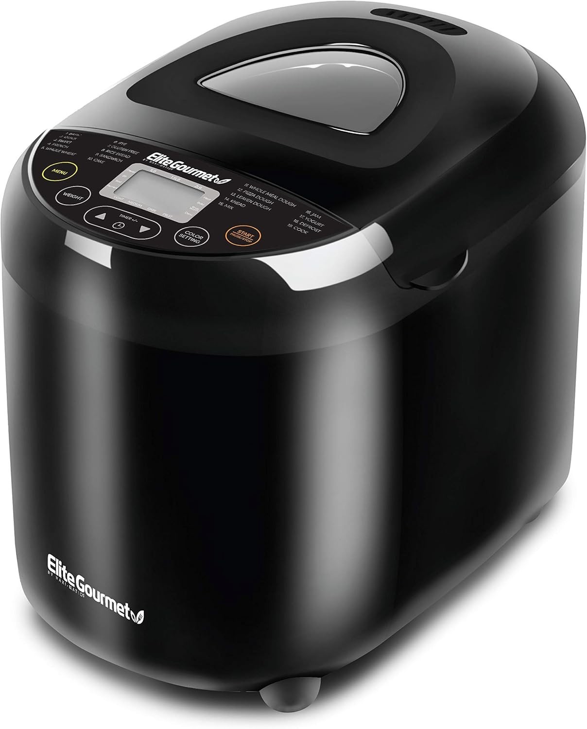 EBM8103B Programmable Bread Maker Machine 3 Loaf Sizes, 19 Menu Functions Glute