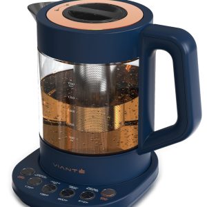 Electric Kettle With Infuser For Loose Leaf Tea. Hot Tea Maker With Temperatu...