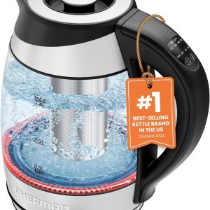 Electric Kettle with Tea Infuser,Temperature Control Tea Kettle Hot Water Boiler