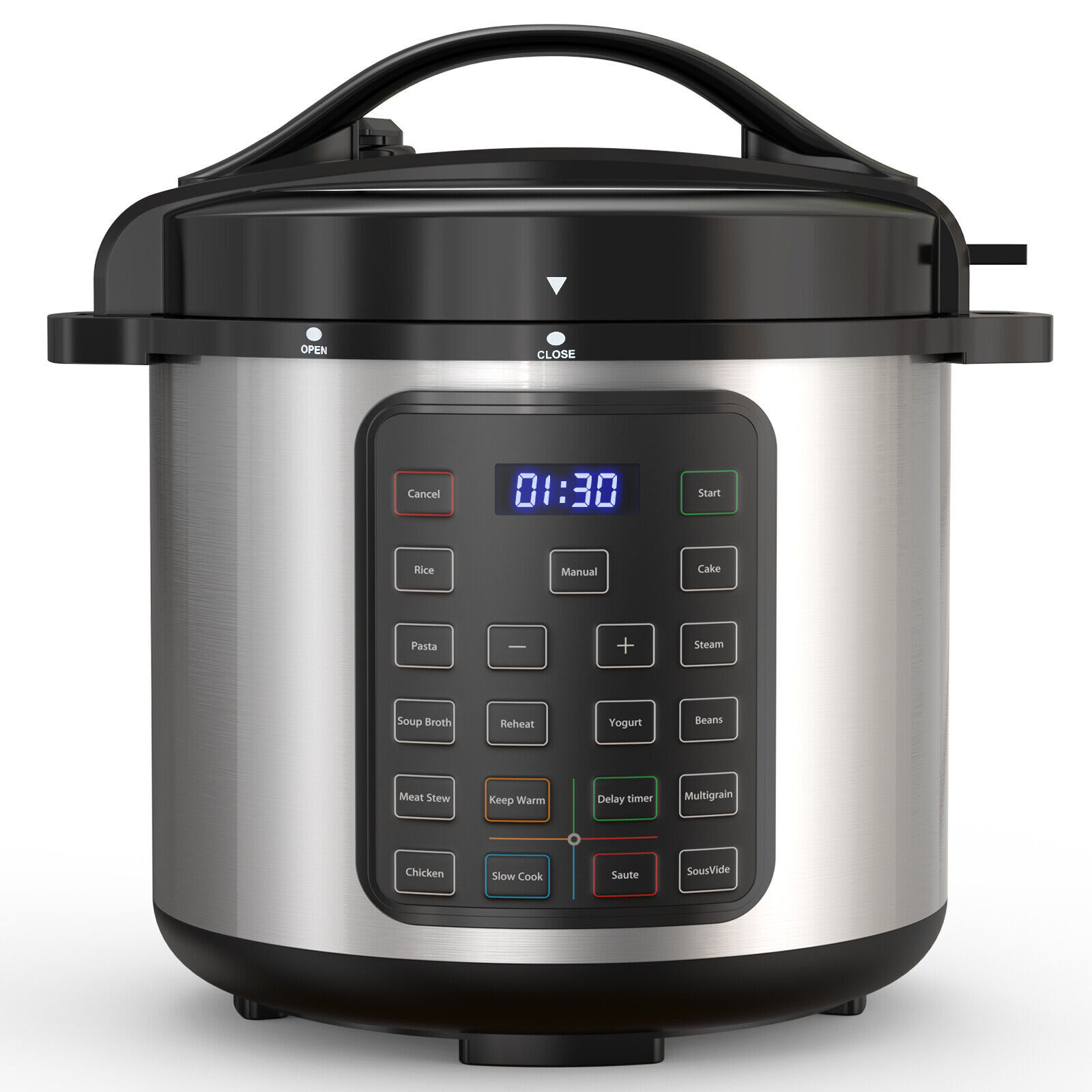 Electric Pressure Cooker 16-in-1 Multifunctional Digital Home Rice Cooker 8 QT