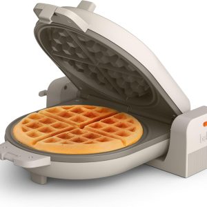 Flip-N-Store Waffle Maker with Evergood™ Ceramic Nonstick Coating, Fits-Anywhere