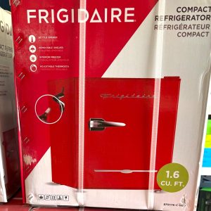 Frigidaire - Retro 1.6 Cu. Ft. Mini Fridge w/ Side Bottle Opener - Red NEW!!!