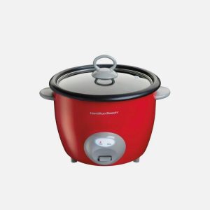 Hamilton Beach 37538N 20 Cup Capacity Rice Cooker - Red