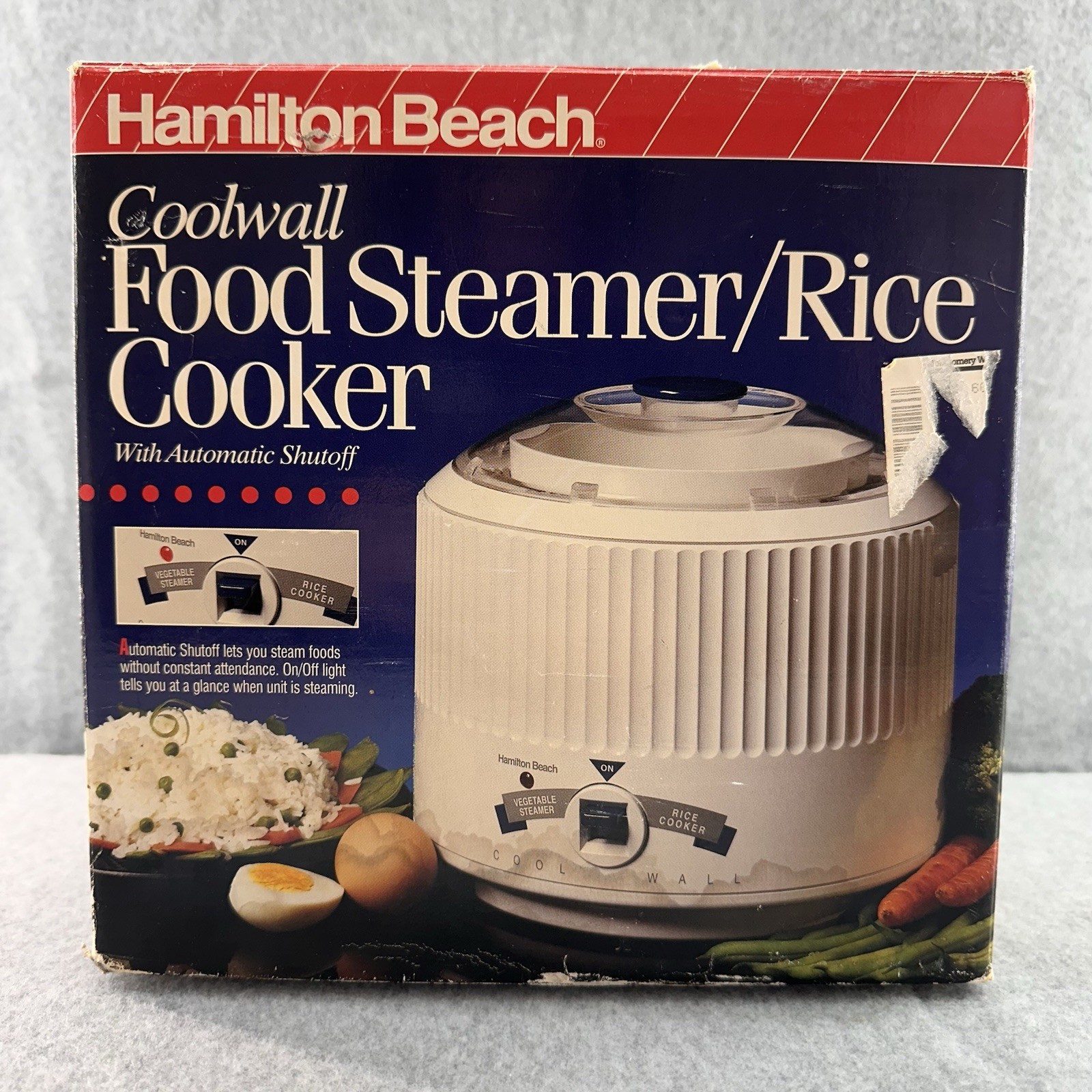 Hamilton Beach Coolwall Food Steamer Rice Cooker 36500 NEW