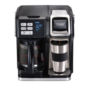 Hamilton Beach Flexbrew 2-Way Single Serve Coffee Maker, 12 Cup, K-cup, NEW