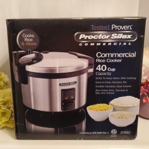 Hamilton Beach ~ Proctor Silex Commercial 37540 - 40 Cup Rice Cooker/Warmer🍚New