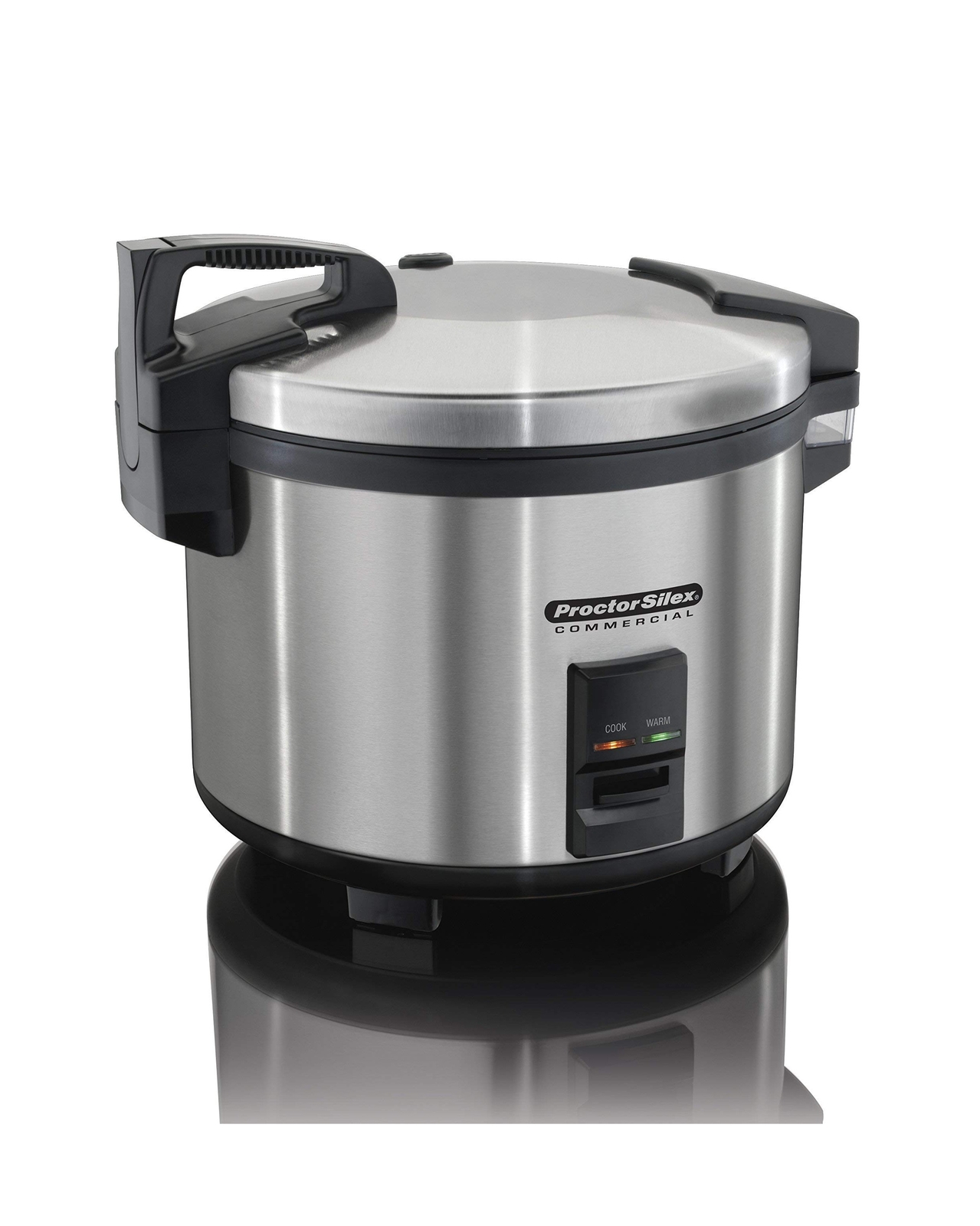Hamilton Beach Proctor Silex Commercial 37560R Rice Cooker/Warmer, 60 Cups Co...