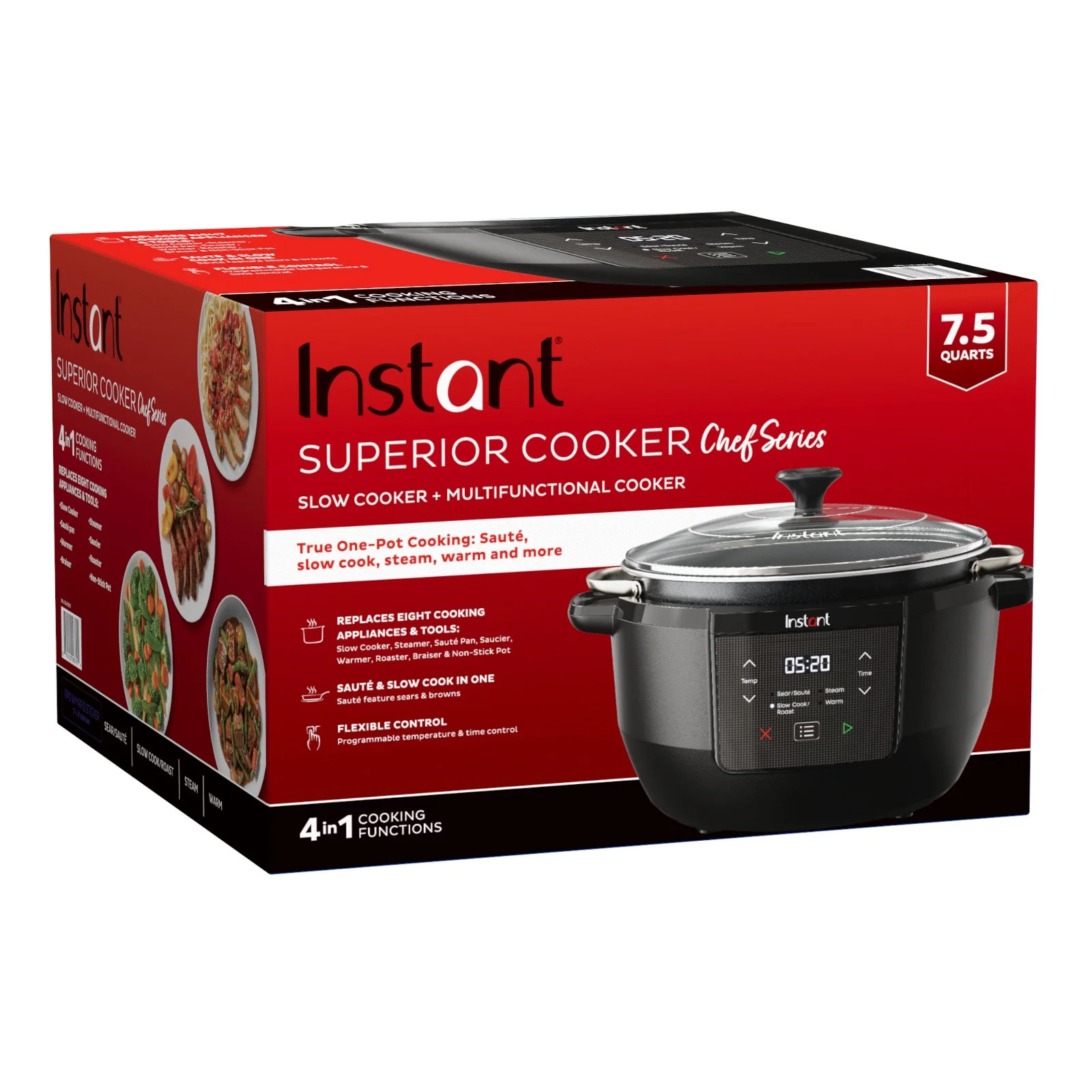 Instant Pot 7.5 Qt. Superior Multi-Functional Slow Cooker Multifunctional Cooker