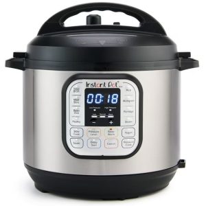 Instant Pot Duo 7-in-1 Electric Pressure Cooker, Stainless Steel, 8 Quart