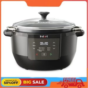 Instant Pot Superior Cooker Chef Series 7.5Qt Slow Cooker + Multifunctional Cook
