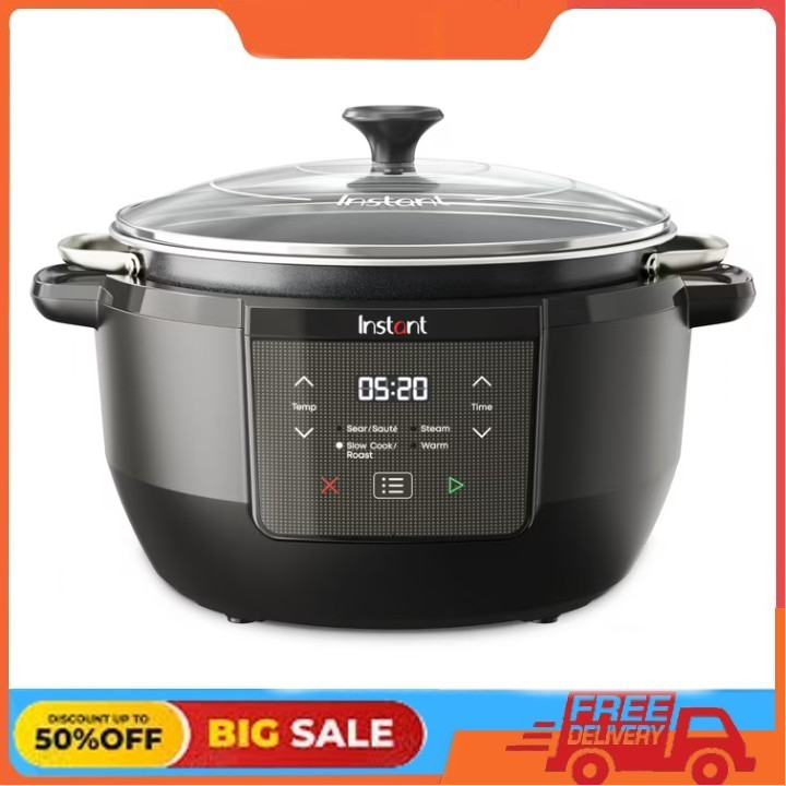 Instant Pot Superior Cooker Chef Series 7.5Qt Slow Cooker + Multifunctional Cook