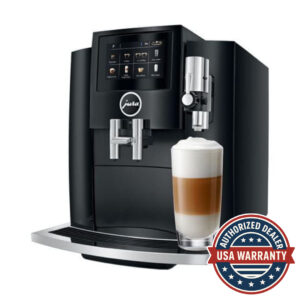 Jura S8 Automatic Coffee Espresso Machine Programmable Coffee Strength (Black)