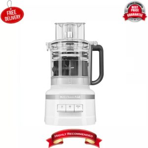KitchenAid 13-Cup Food Processor with Work Bowl in White