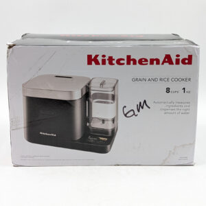 KitchenAid Grain & Rice Cooker 8 Cups w/ Automatic Measuring (KGC3155BM) Bllack