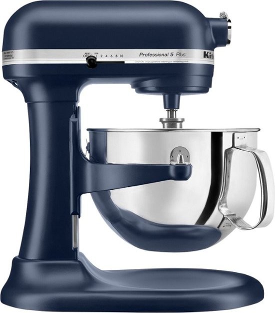 KitchenAid KSM55SXBXIB 5.5 Qt Bowl-Lift Stand Mixer Ink Dark Blue Kitchen Aid