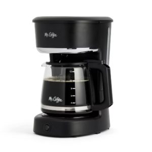 Mr. Coffee 12-Cup Switch Coffee Maker Black: Electric Drip Coffee Machine, 60 oz
