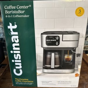 NEW Cuisinart CoffeeCenter Barista Bar 4-in-1 Coffee Maker SS-4N1NAS NEW