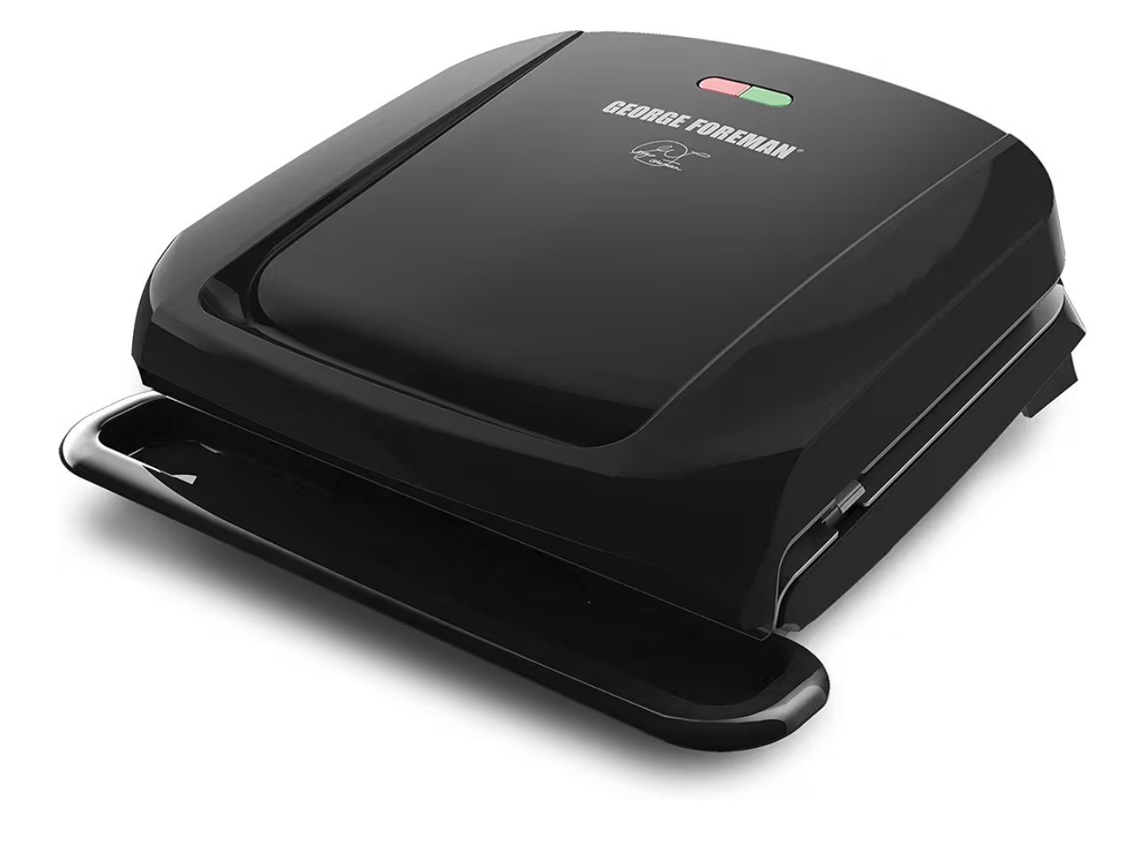 NEW George Foreman 4-Serving Removable Plate Electric Grill and Panini Press