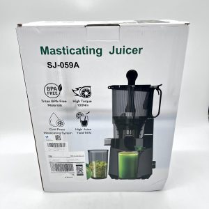 NEW Juicer SJ-059A Cold Press Juicer BPA Free High Torque 95% Yield