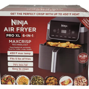 (NEW UNOPENED) Ninja AF181 Air Fryer Pro XL 6.5-Qt 4-in-1 Air Crisp Nonstick