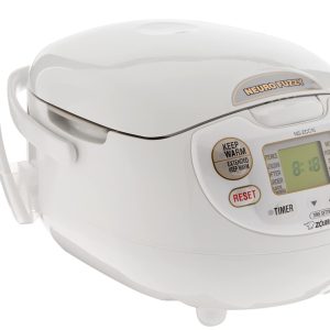 NS-ZCC10 5-1/2-Cup Neuro Fuzzy Rice Cooker and Warmer, Premium White