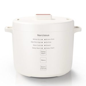 Narcissus 3.5-Cup Rice Cooker for 1-3 People, Multifunctional for Rice
