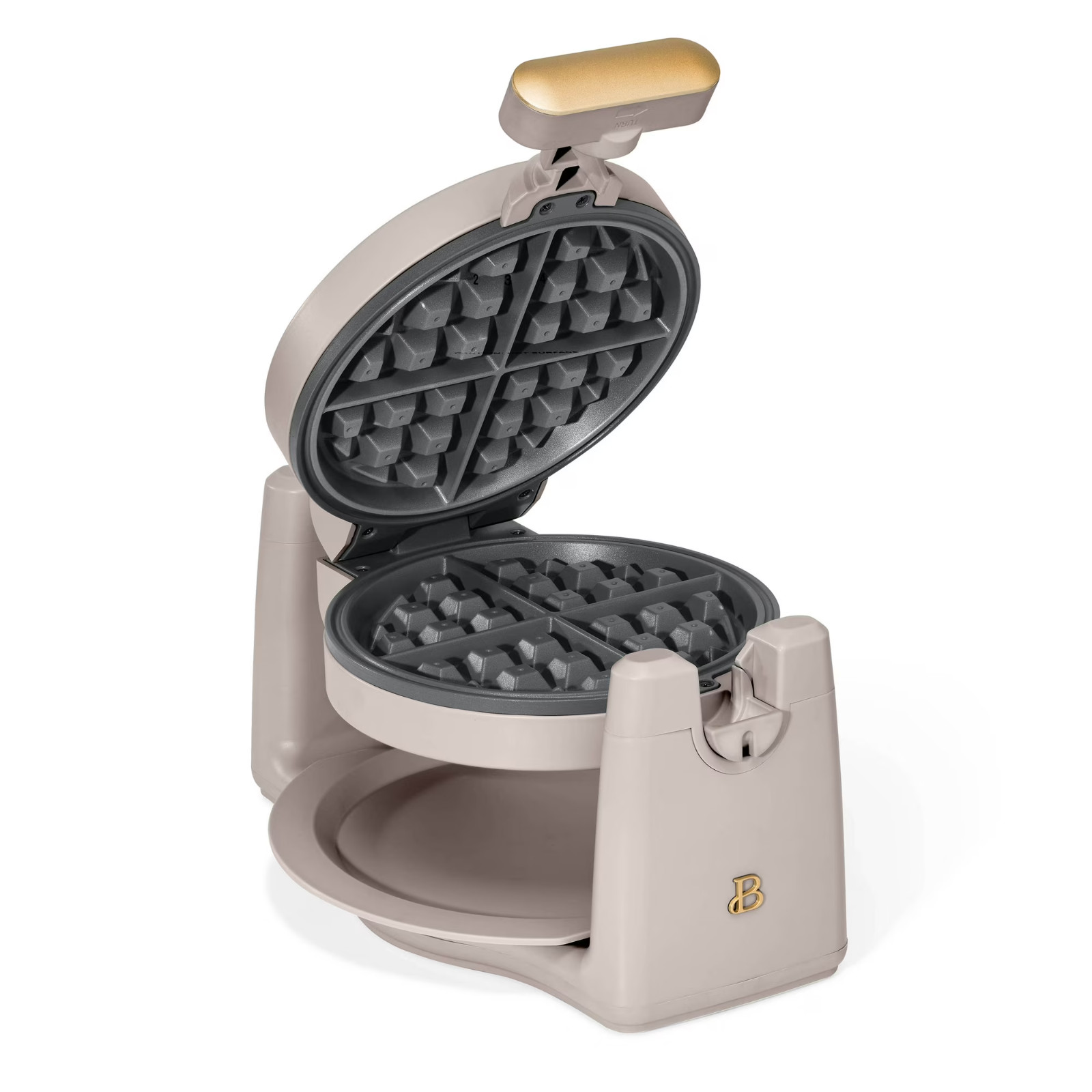 New! Beautiful Rotating Belgian Waffle Maker by Drew Barrymore! Multiple Colors!