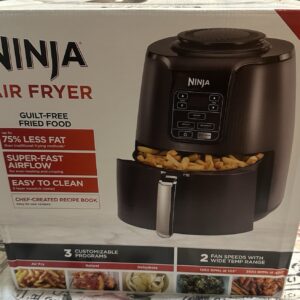 Ninja 4QT Air Fryer, Black, AF100WM