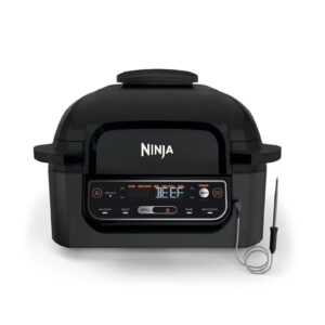 Ninja Foodi 5-in-1 Indoor 4Quart Air Fryer Roast Bake Dehydrate Gril Smart Probe