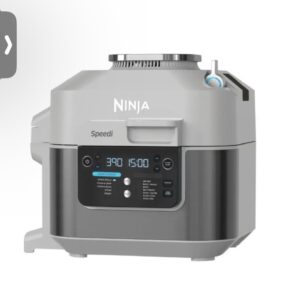 Ninja Speedi Rapid Cooker & Air Fryer 6-QT, 12-in-1, 15-Minute Meals, Light Gray