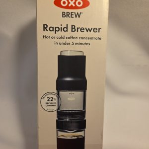 OXO BREW Rapid Brewer Single-Serve Coffee Maker Black: Manual Pour