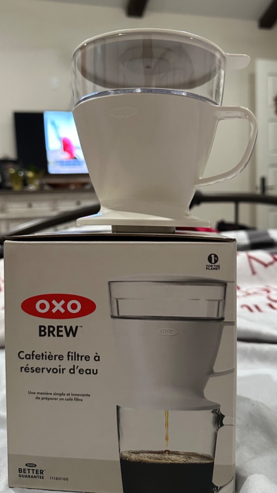 OXO Brew Pour-Over Coffee Maker with 12oz Water Tank #11180100 - Brand New