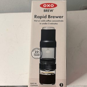 OXO Brew- Rapid Brewer- Black and Silver Coffee Maker