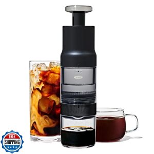 OXO Brew Rapid Brewer - Portable Coffee Maker, Fast Manual Hot and Cold Brew,