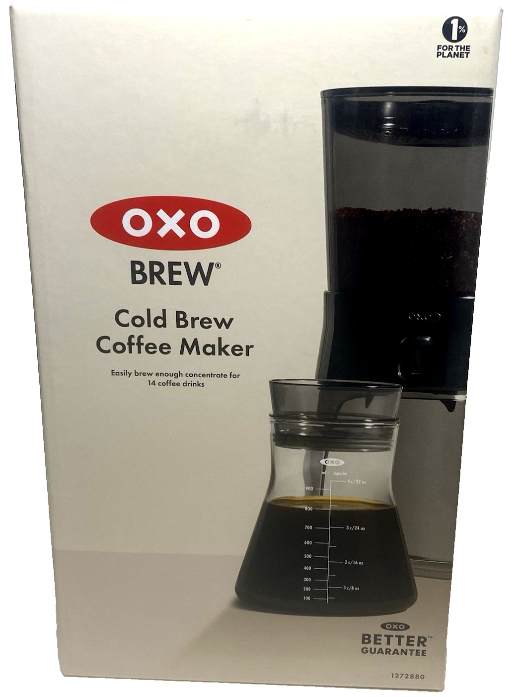OXO Cold Brew Coffee Maker - Black | Brand New In Box 1272880 32oz