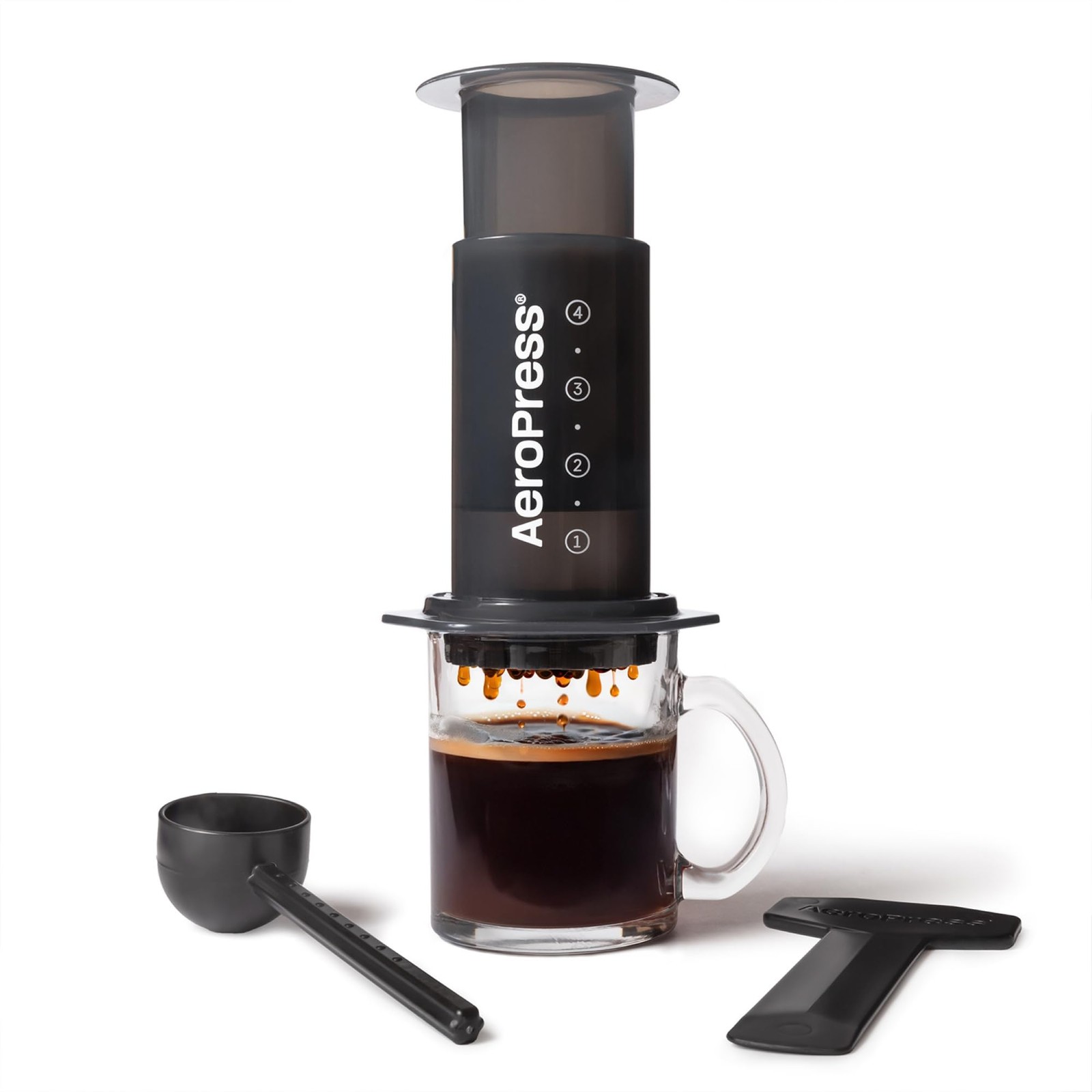 Original Coffee Press: French Press, Pour-Over, Espresso, Portable Brewer