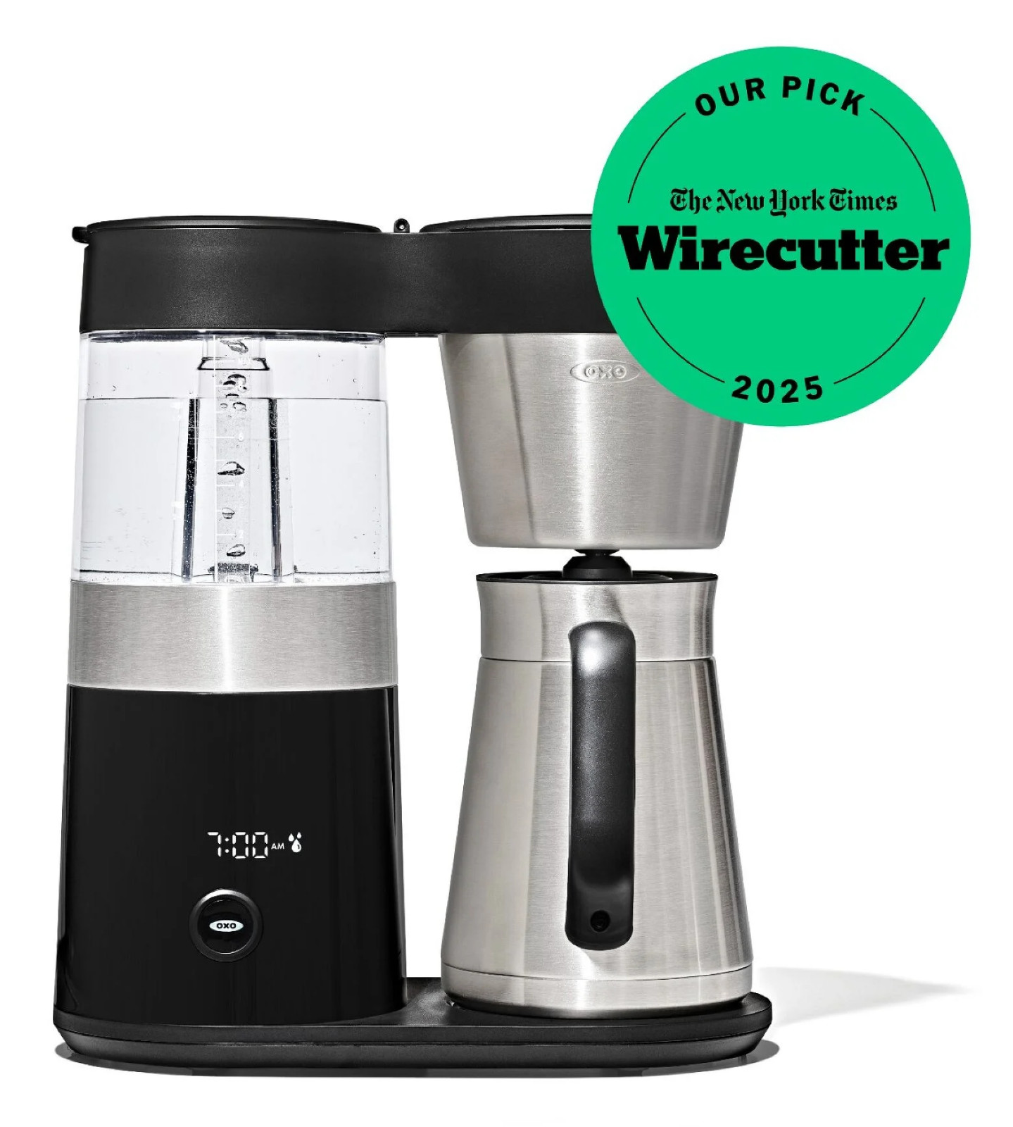 Oxo 8710100 Brew 9 Cup Stainless Steel Coffee Maker (Factory-Sealed)