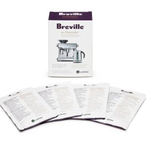 PACK of 4 Breville Espresso Machine The DESCALER Four Packets Genuine Original