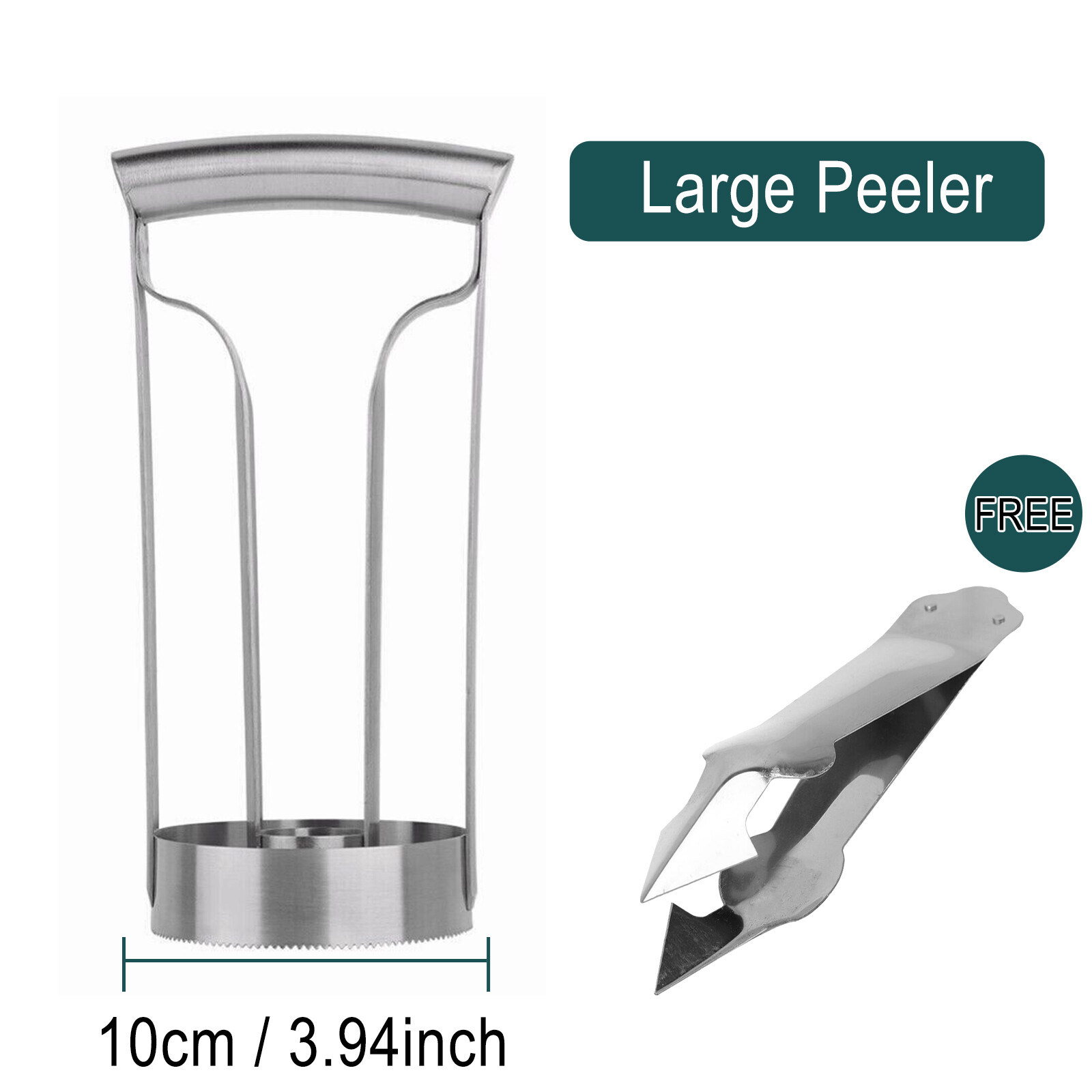 Pineapple Corer Slicer Cutter Eye Peeler Fruit Stainless Steel Tools