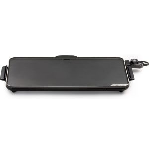 Presto #07072. Slimline Nonstick Electric Griddle. 1500W, Black
