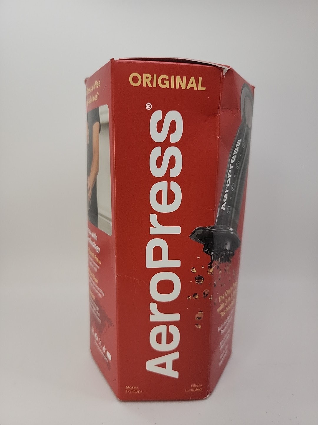 Sealed AeroPress Original Coffee and Espresso Maker