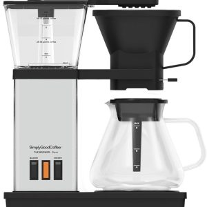 SimplyGoodCoffee 8 Cup Coffee Maker Drip Brewer Machine Modern Fast Hot NEW